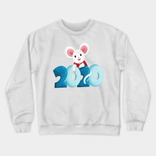 New Year of Rat 2020 Mouse Christmas For Gifts T-Shirt Crewneck Sweatshirt